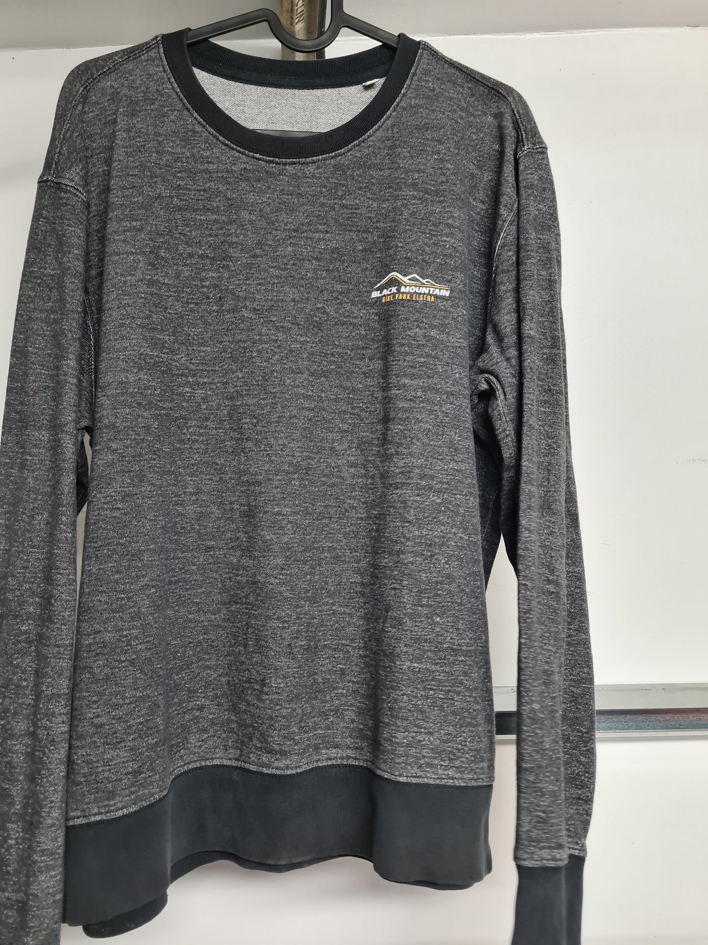 BMBP Sweatshirt Pullover grau-meliert